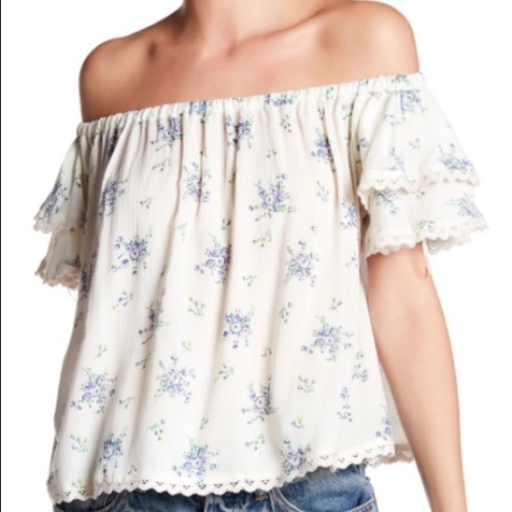 🍉Angie Off-Shoulder Top